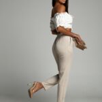 Spodnie casualowe Marvis beżowe