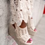 Koturny espadryle Madam Cordon beżowe