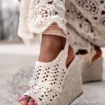 Koturny espadryle Madam Cordon beżowe