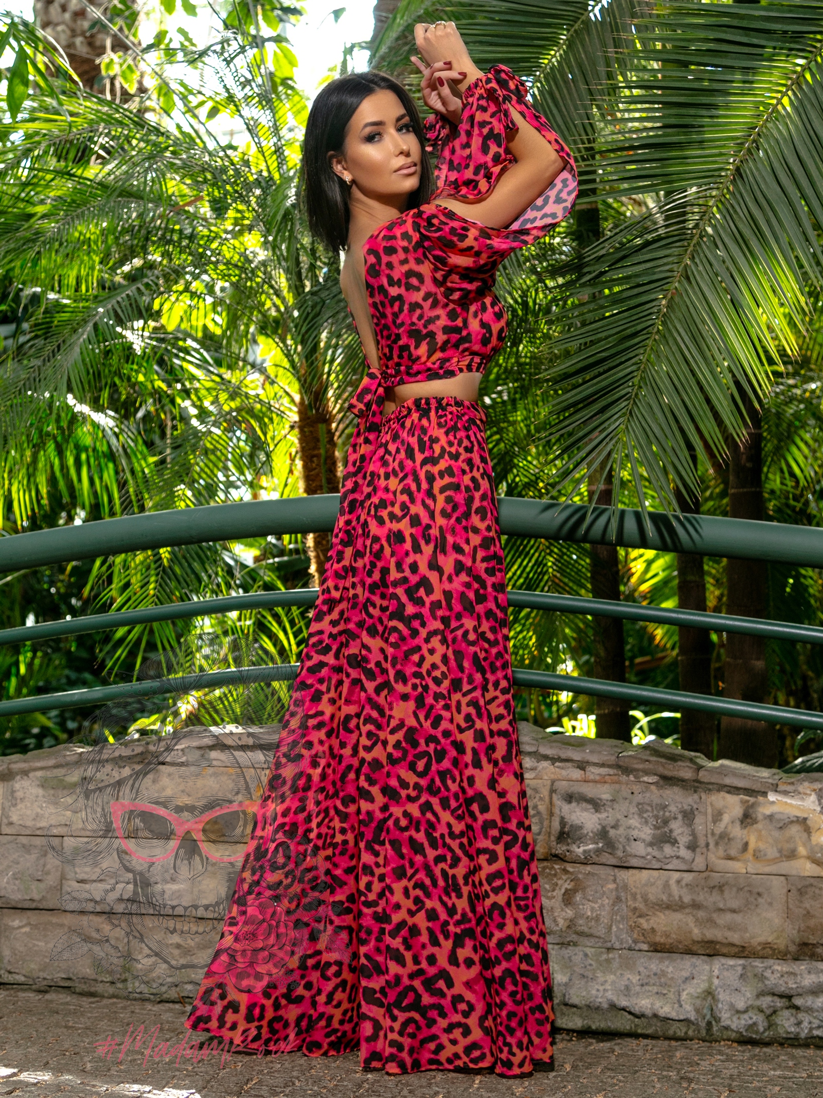 Sukienka wakacyjna NB Cancu różowa