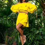 Komplet NB Matahari żółty