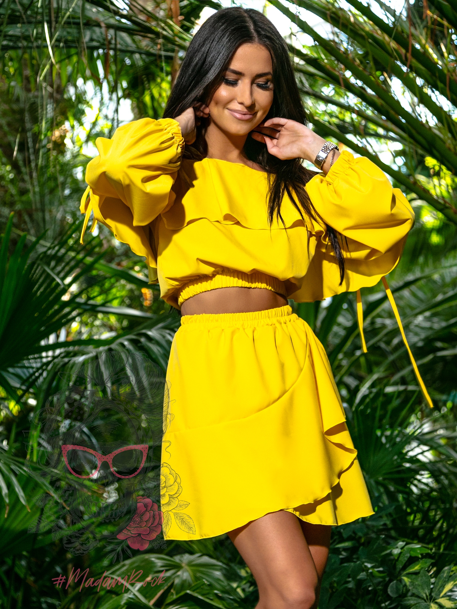 Komplet NB Matahari żółty