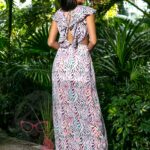 Sukienka Maxi NB Polinezja biała