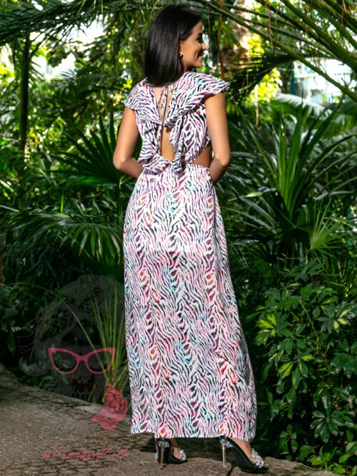 Sukienka Maxi NB Polinezja biała