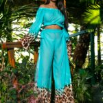 Komplet plażowy NB Tuluca turkusowy