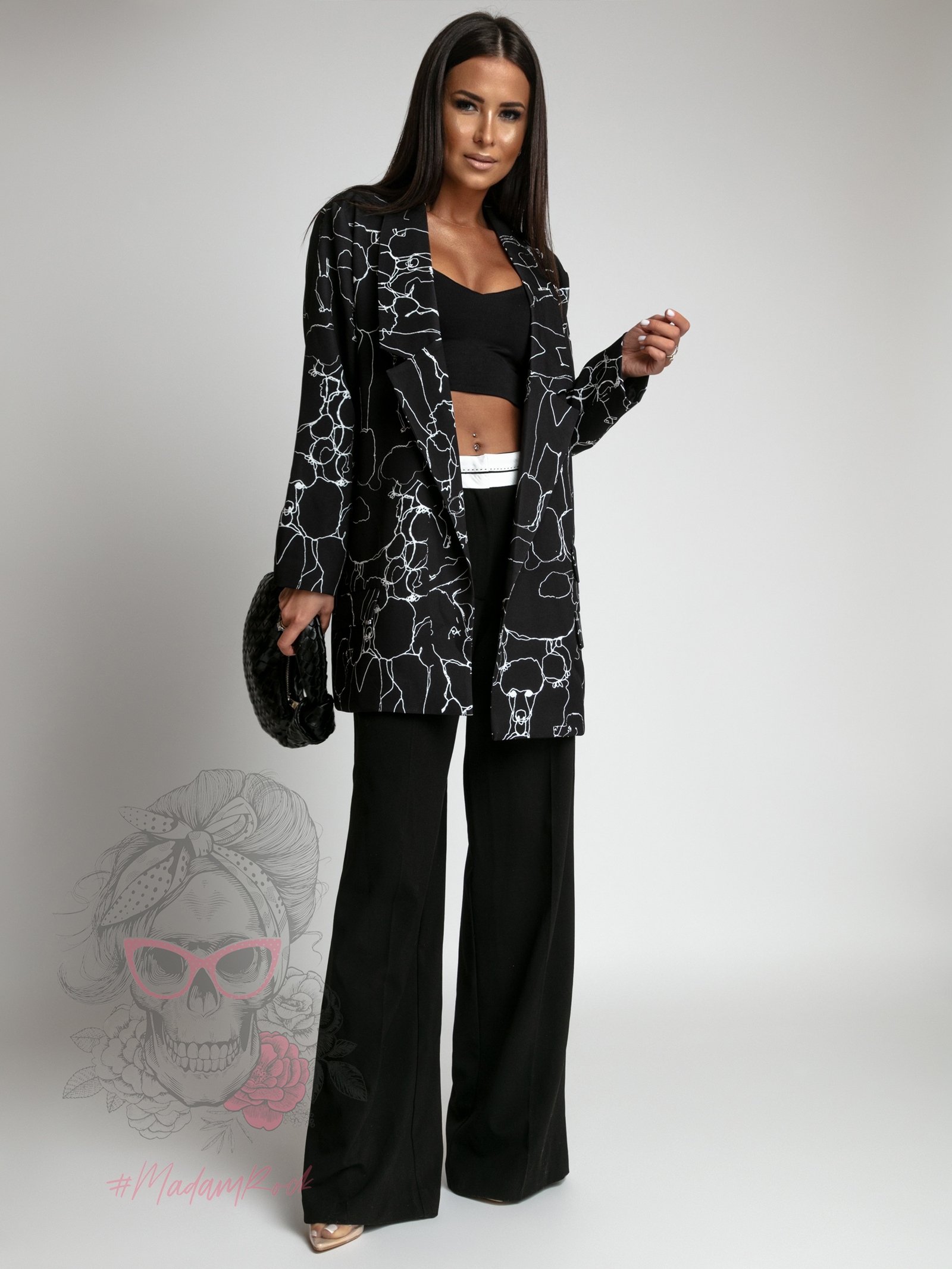 Marynarka oversize MC Puddels czarna