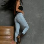 Spodnie jeansowe Pulsanti niebieskie