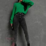 Spodnie jeansowe ShowDust szare