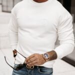 Bluza bawełniana męska Gozo Ola Voga ecru