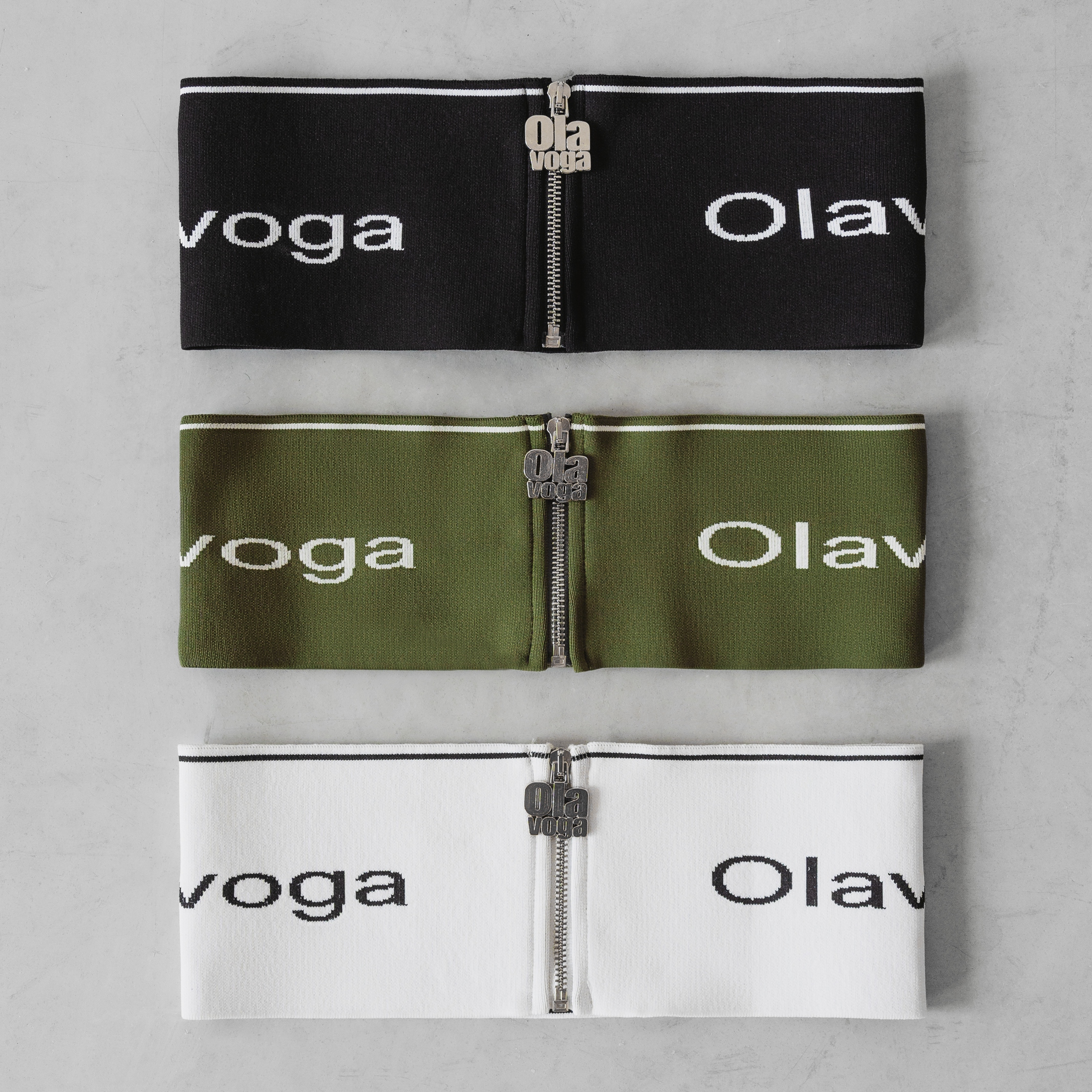 Pasek elastyczny szeroki Ligra Ola Voga czarny