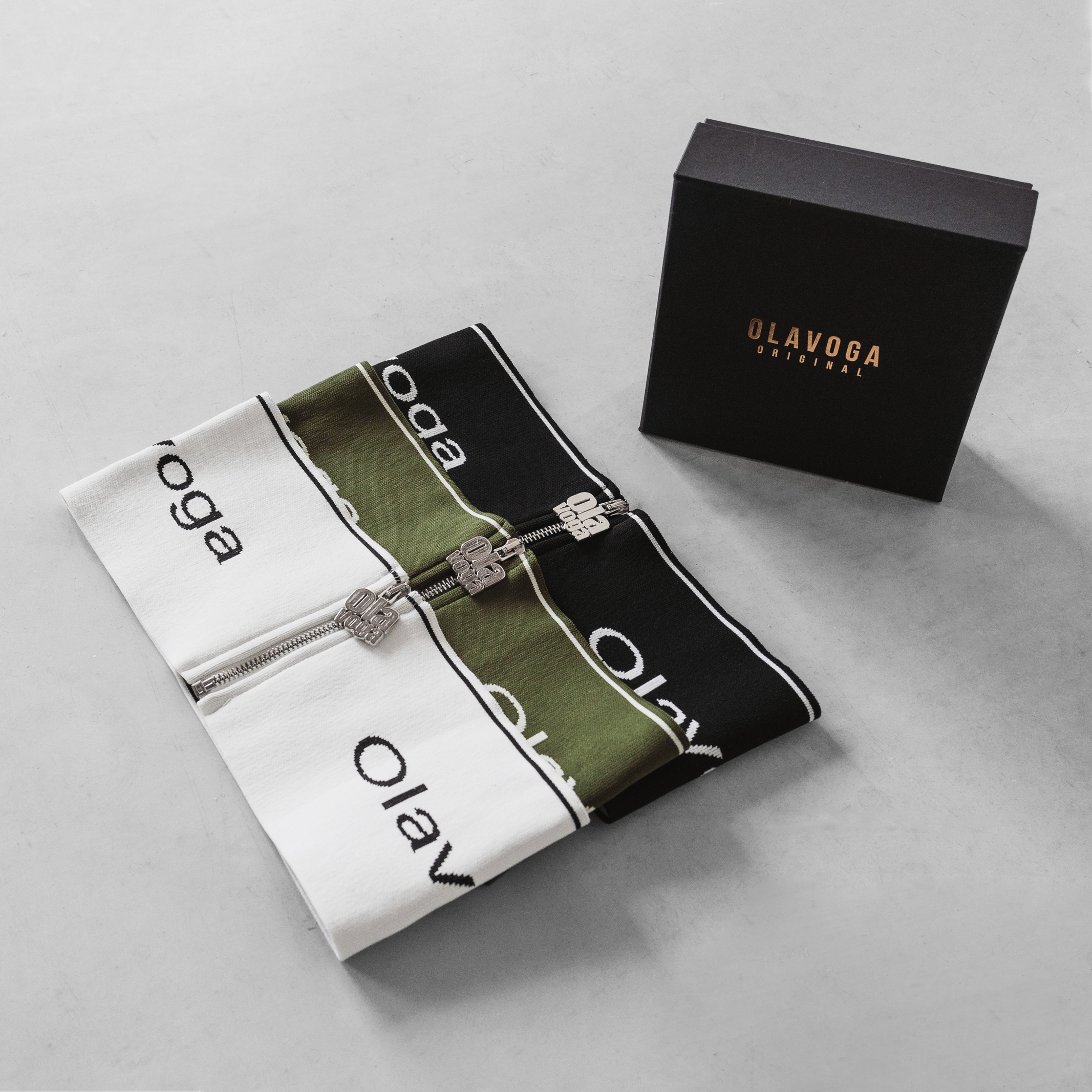 Pasek elastyczny szeroki Ligra Ola Voga ecru Pasek elastyczny szeroki Ligra Ola Voga ecru