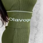 Pasek elastyczny szeroki Ligra Ola Voga khaki