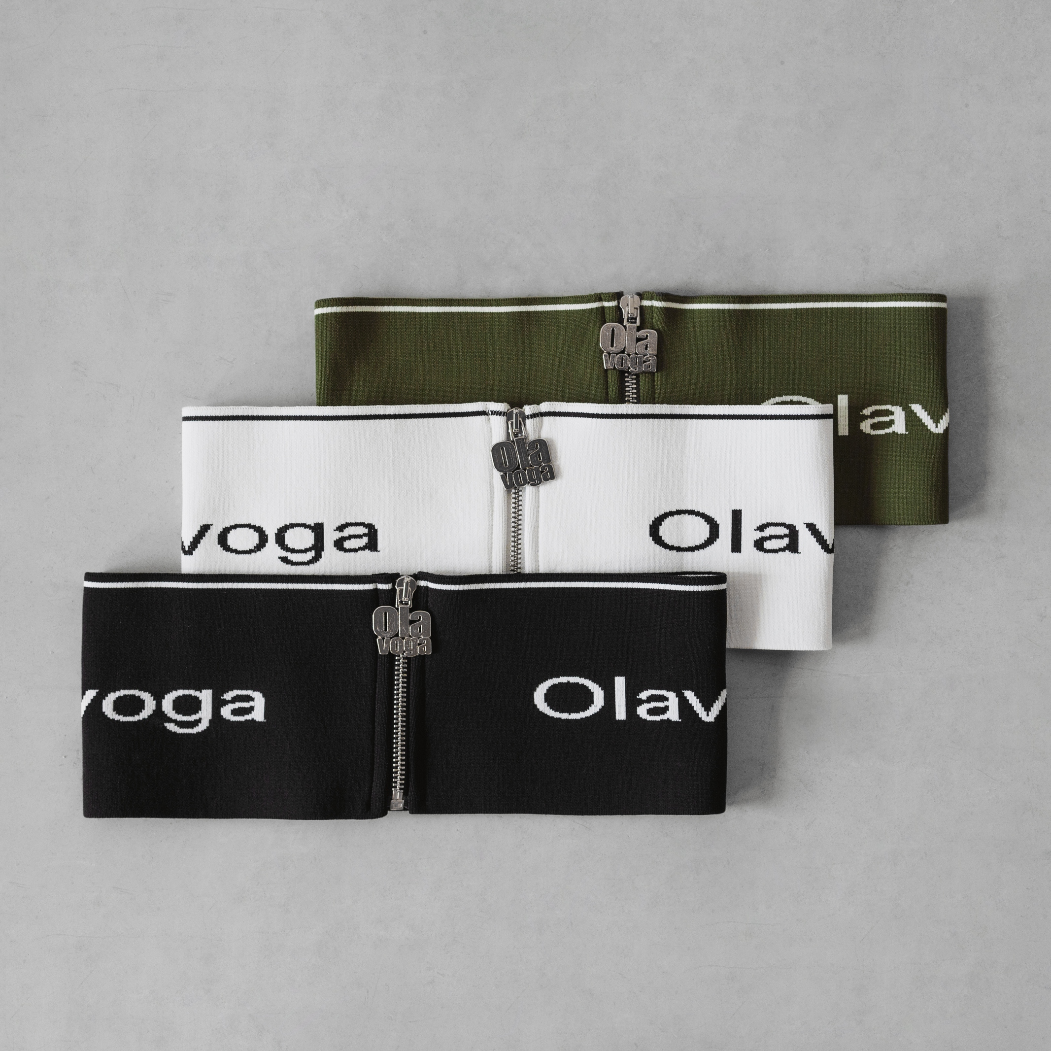 Pasek elastyczny szeroki Ligra Ola Voga khaki