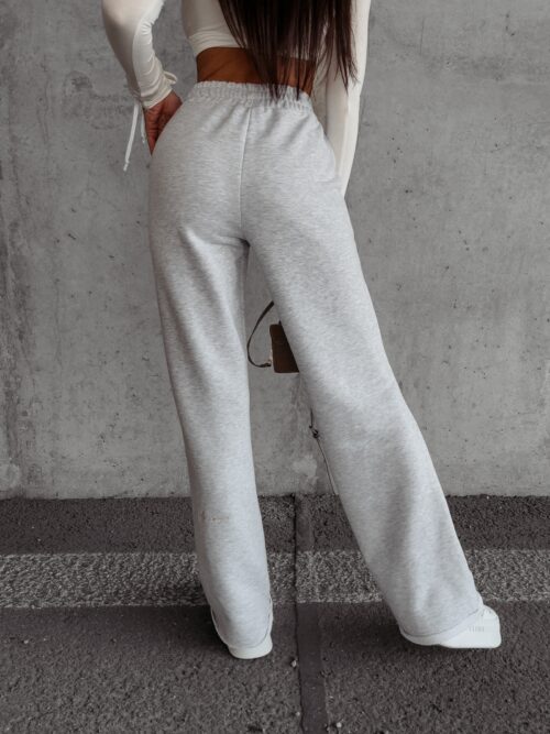 Spodnie dresowe bawełniane Cierra Ola Voga szare