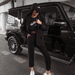 Marynarka damska jednorzędową Hajos Ola Voga czarna