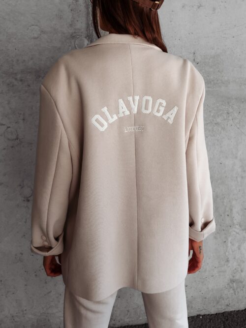 Marynarka damska jednorzędowa Hajos Ola Voga beżowa