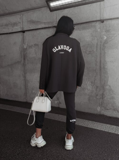 Marynarka damska jednorzędowa Hajos Ola Voga grafitowa