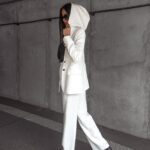 Garnitur komplet damski Kaylin Ola Voga ecru