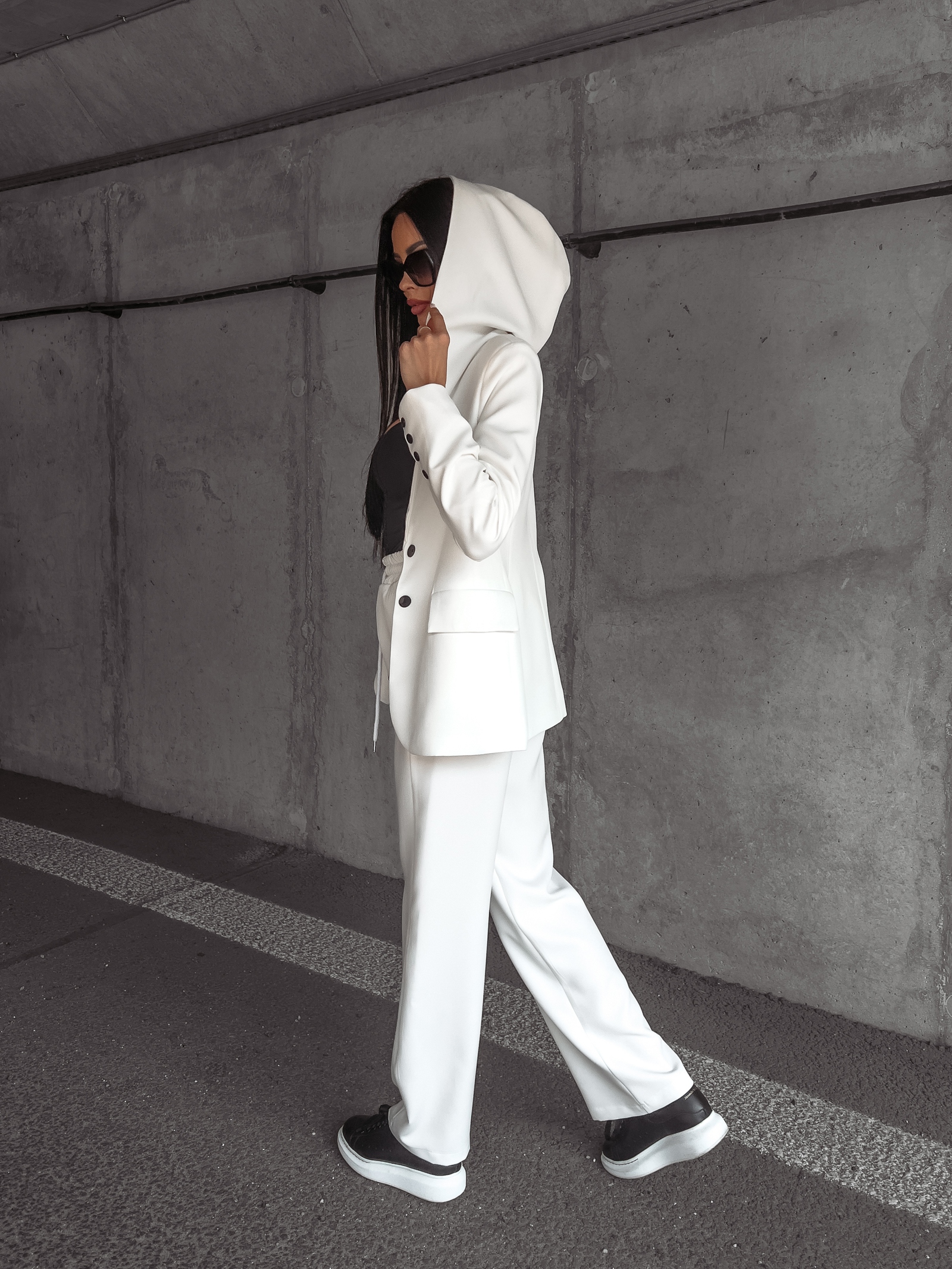 Garnitur komplet damski Kaylin Ola Voga ecru