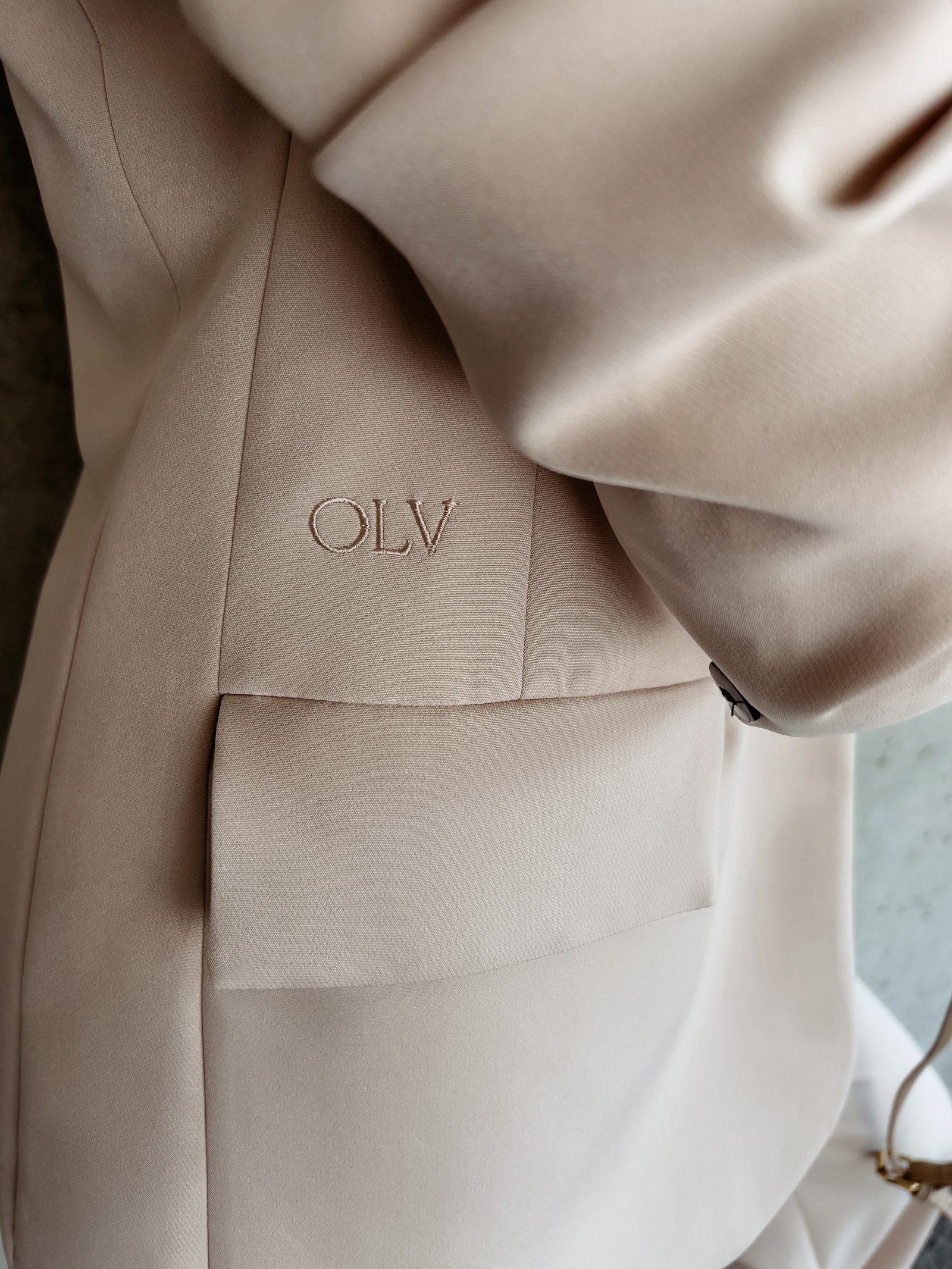 Garnitur komplet damski Kaylin Ola Voga beżowy