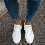 Trampki męskie z ekoskóry Arlon Ola Voga białe