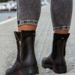 Kalosze botki Rock Umberllo czarne