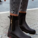 Kalosze botki Rock Umberllo czarne