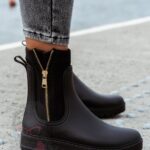 Kalosze botki Rock Umberllo czarne