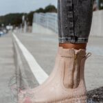 Kalosze botki Rock Umberllo beżowe