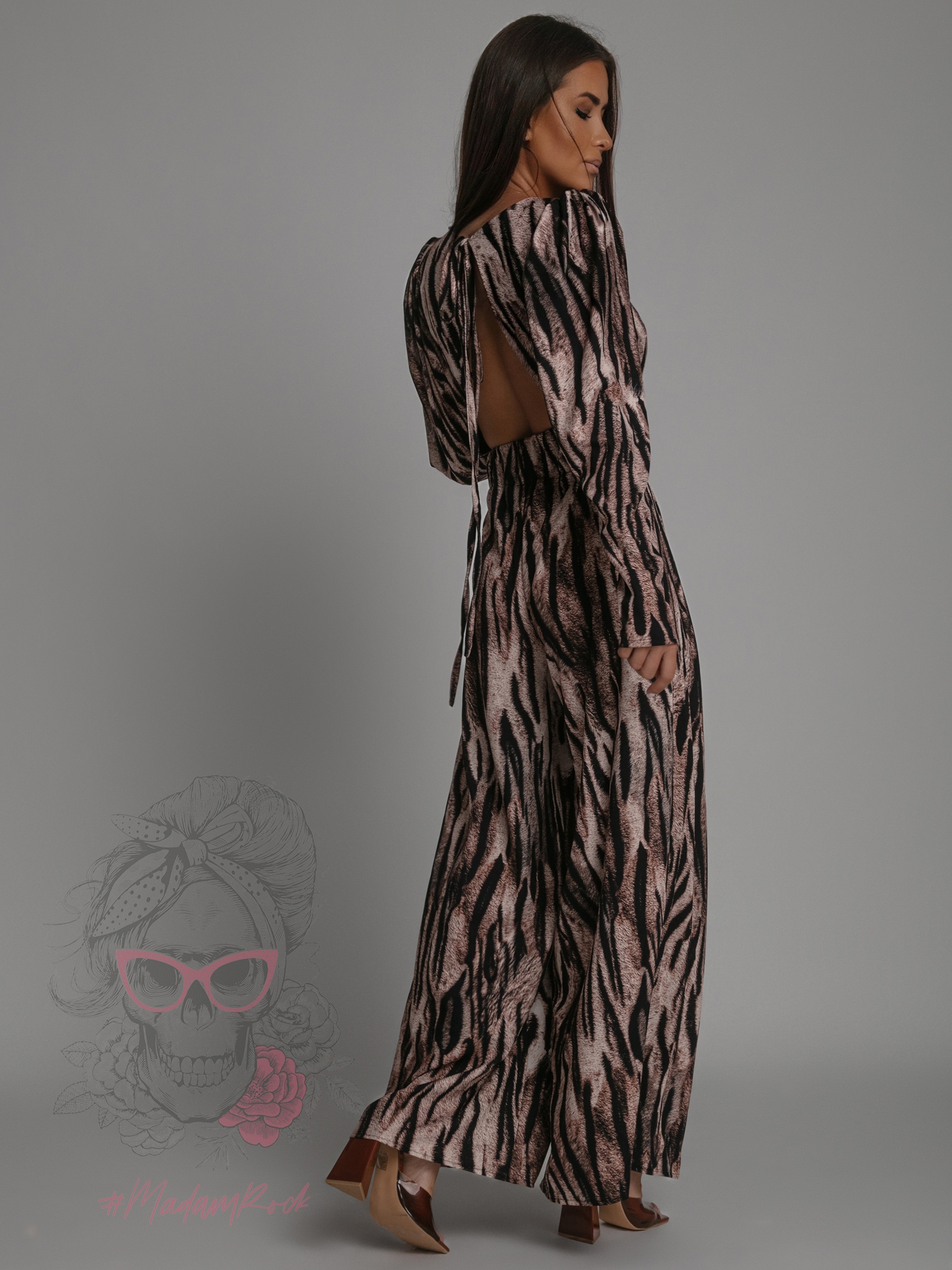 Kombinezon elegancki NB Mevix tygrys brązowy