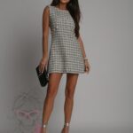 Sukienka tweedowa NB Princess szara