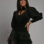 Komplet body + spódniczka NB Sasele czarny