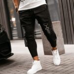 Spodnie męskie joggery Irwin Ola Voga czarne