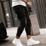 Spodnie męskie joggery Irwin Ola Voga czarne