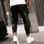 Spodnie męskie joggery Irwin Ola Voga czarne