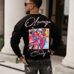 Bluza męska z aplikacją Rory Ola Voga czarna