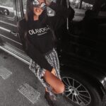 Sweter damski logowany Kasumi Ola Voga czarny