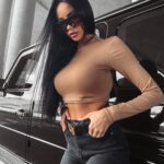 Bluzka dopasowana Lulu Ola Voga c.beżowa