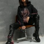 Bluza dekatyzowana MC Deragona czarna