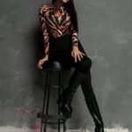 Body elastyczne NB Foria tygrys brąz