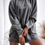 Bluza dekatyzowana Collusion szara