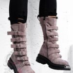 Workery z klamrami Rock Intrygo mocca