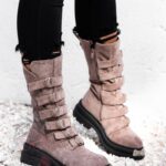 Workery z klamrami Rock Intrygo mocca