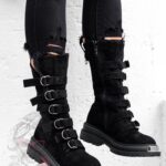 Workery z klamrami Rock Intrygo czarne