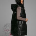 Kamizelka pikowana Cosy czarna