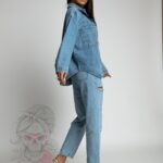 Koszula jeansowa/ katana Livin niebieska