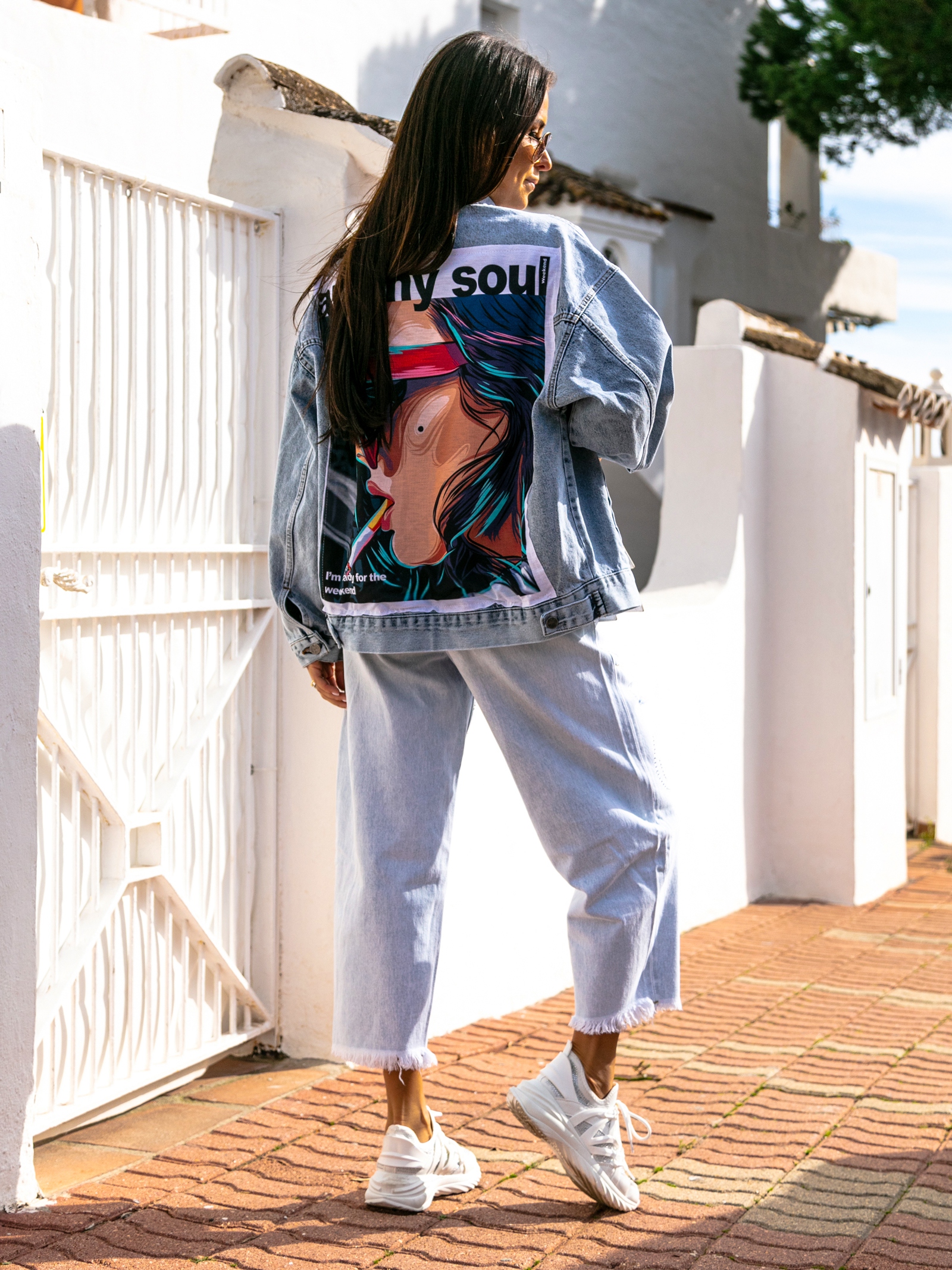 Katana jeansowa Art My Soul niebieska