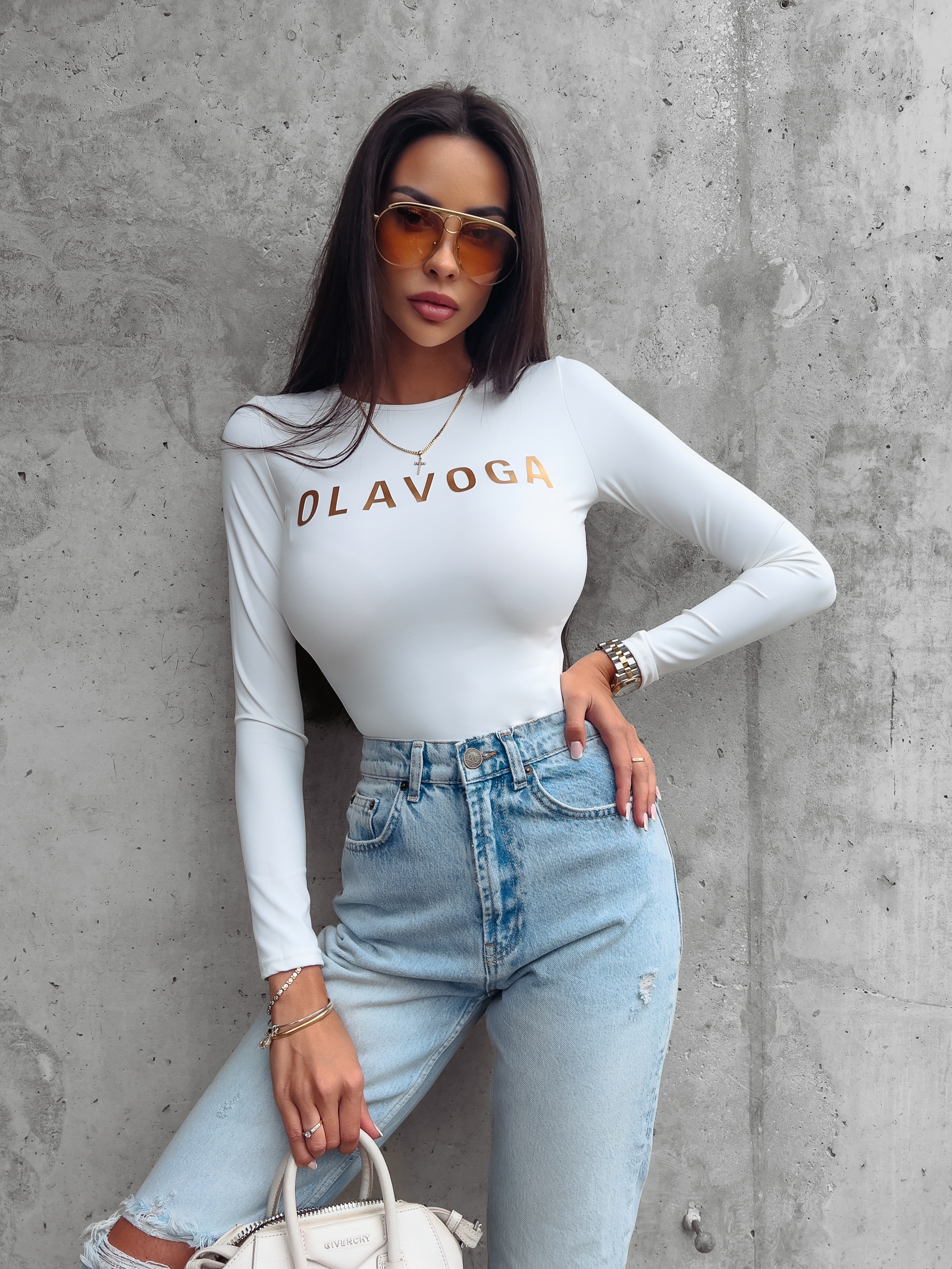 Body elastyczne długi rękaw Molta Ola Voga ecru Body elastyczne długi rękaw Molta Ola Voga ecru