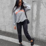 Bluza klasyczna damska z kapturem Ranci Ola Voga szara