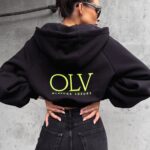 Bluza z kapturem damska Annaya Ola Voga czarna